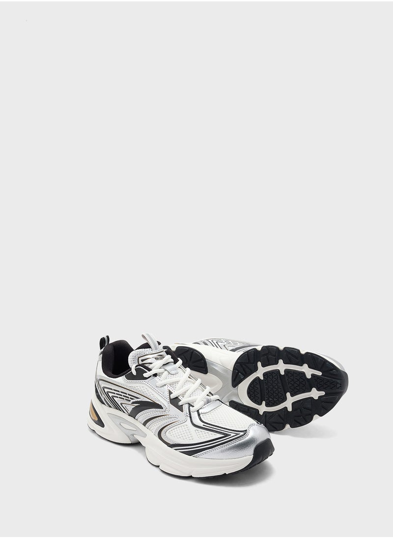 ANTA - Basic Glacier Retro Running Shoes - Image 1
