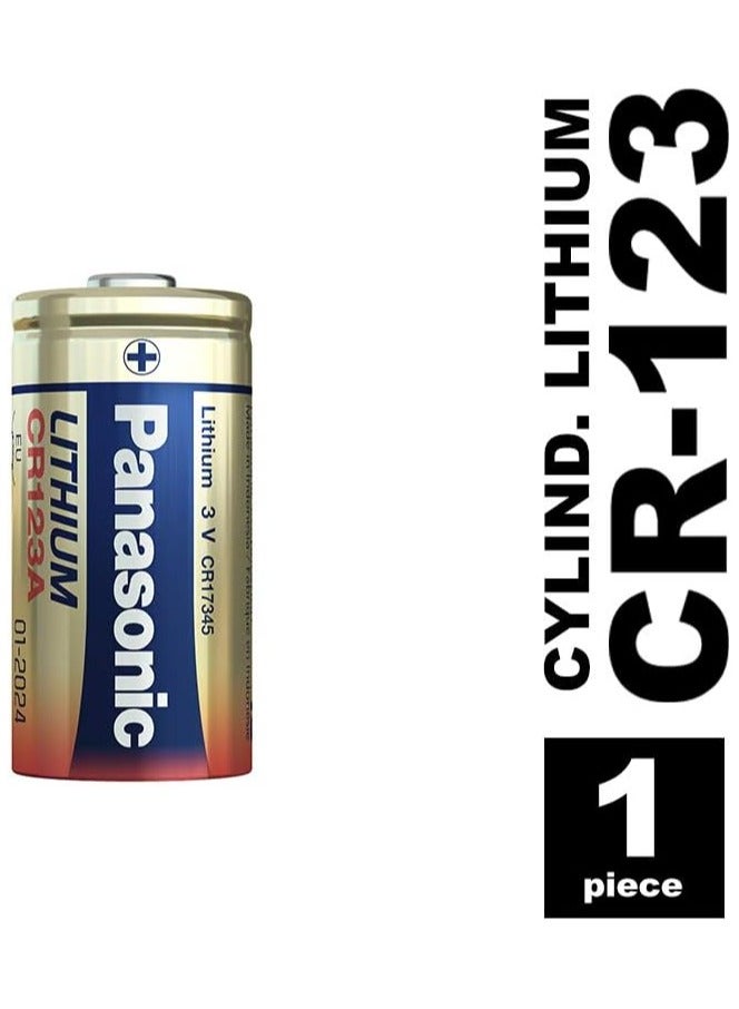 Panasonic CR-123APA/1B Lithium 3V non-rechargeable battery - CR-123APA/1B, Lithium, Cylindrical, 3 V, 1 pc(s) - Image 2