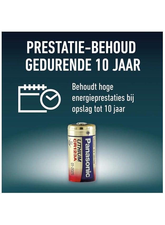 Panasonic CR-123APA/1B Lithium 3V non-rechargeable battery - CR-123APA/1B, Lithium, Cylindrical, 3 V, 1 pc(s) - Image 4