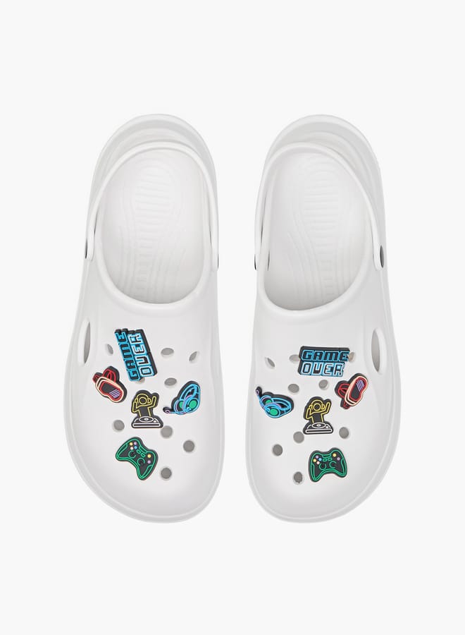 Men's Accent Detail Slip-On Clogs