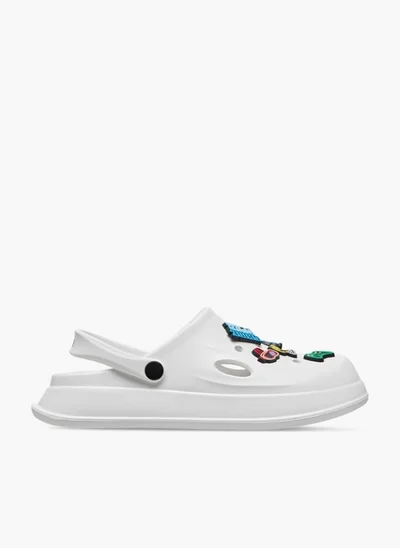 Lee Cooper Men's Accent Detail Slip-On Clogs