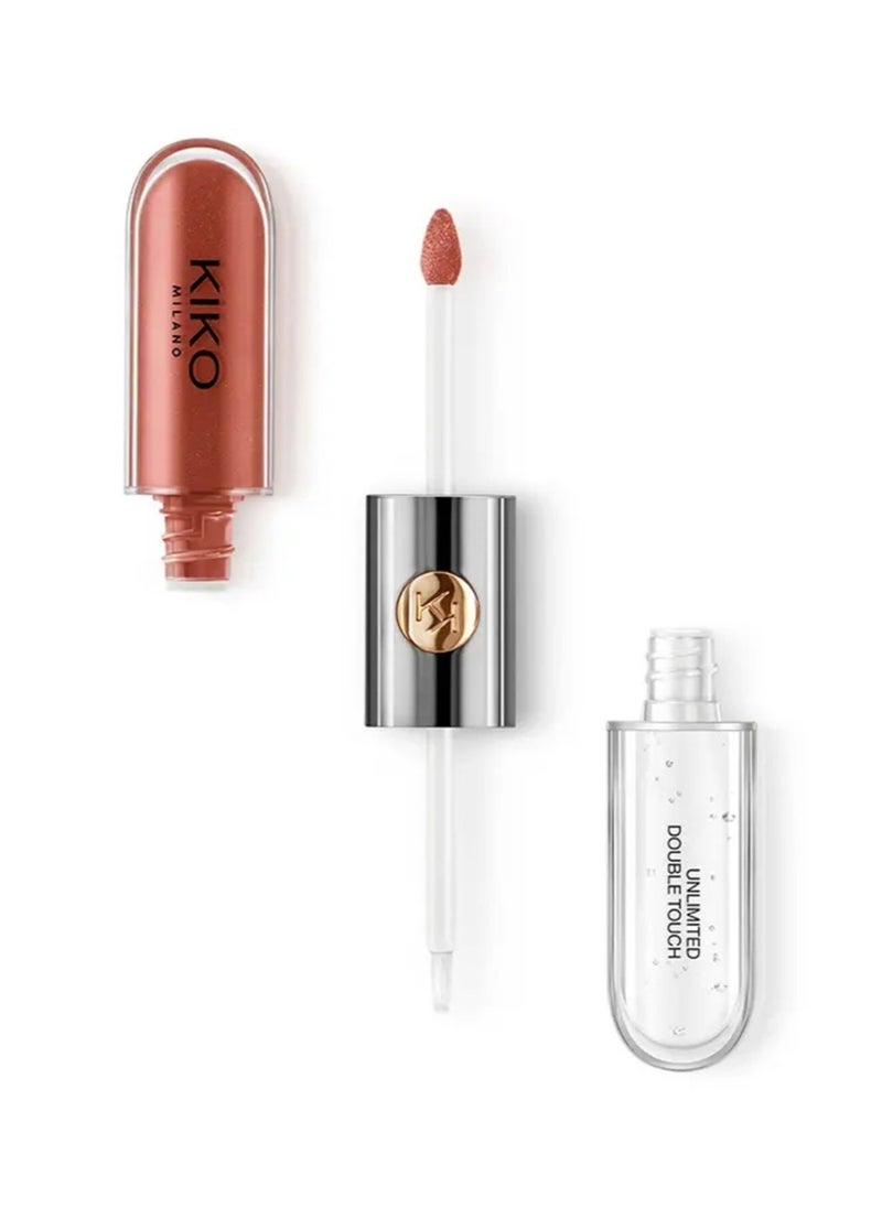 AS SEEN ON TV Unlimited Double Touch Lipstick, Long Wearing And Water Resistant Lip Gloss, Lightweight Natural Makeup Easy To Use Matte Lipstick For Girls And Women, (126 Rose Nude)  - Image 3