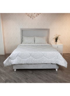 Home Box Malta Centrum 3-Piece Printed Cotton King Comforter Set 240 x 220 cm  - Image 2