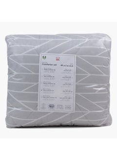 Home Box Malta Centrum 3-Piece Printed Cotton King Comforter Set 240 x 220 cm  - Image 5