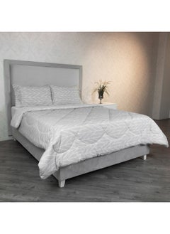 Home Box Malta Centrum 3-Piece Printed Cotton King Comforter Set 240 x 220 cm  - Image 1