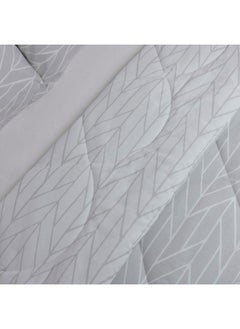 Home Box Malta Centrum 3-Piece Printed Cotton King Comforter Set 240 x 220 cm  - Image 4