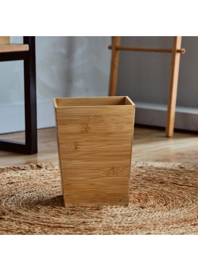 هوم بوكس سلة المهملات المصنوعة من الخيزران الطبيعي - Image 2