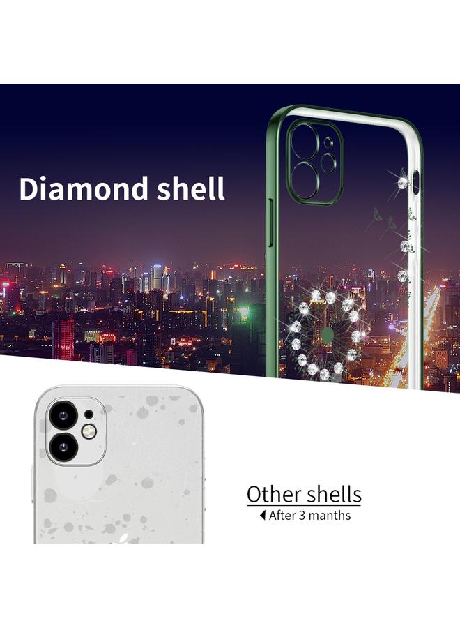 Zaboon Case For iPhone 12 Pro Max Ultra-thin Electroplating Dandelion Pattern Protective Case - Image 4