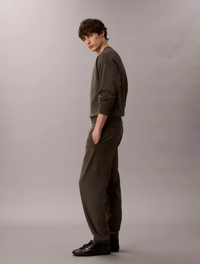 Calvin Klein Jeans Cotton Terry Monogram Joggers