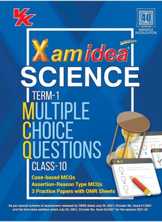 Xam Idea CBSE MCQs Chapterwise For Term I, Class 10 Science (With massive Question Bank and OMR Sheets for real-time practise) - pzsku/Z8C4428616D06F2B0FD21Z/45/_/1731331150/2bbc4dee-109a-42ef-bbf8-5955884c08e5
