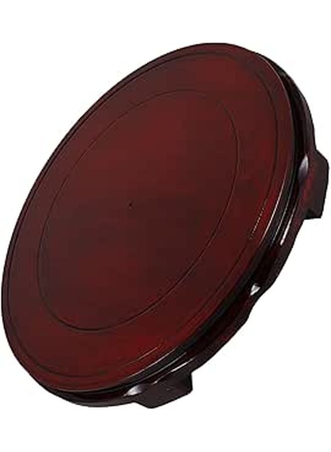 Black Rosewood Display Stand Pedestal Base for Vase Plant and Collectibles - Image 1