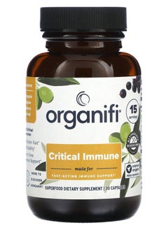 Organifi Critical Immune 30 Capsules 