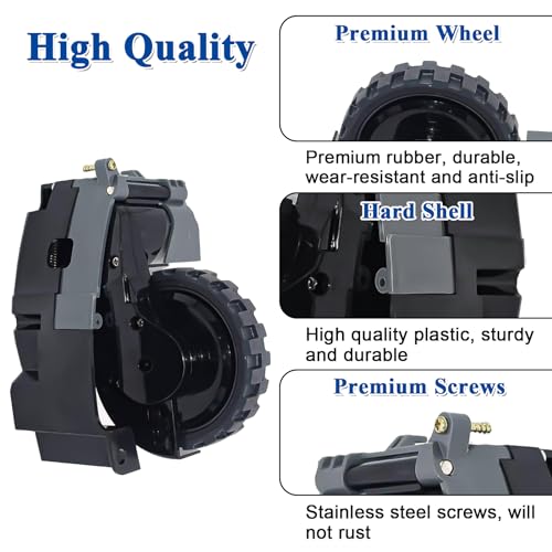 ilovelife Right Wheel Module Pair for Roomba I&E&J Series i7 i7+ i8 i8+ i6 i6+ i4 i3 i3+ Interchangeable J7 E5 E6 E7 Series Vacuum Cleaner - Image 3
