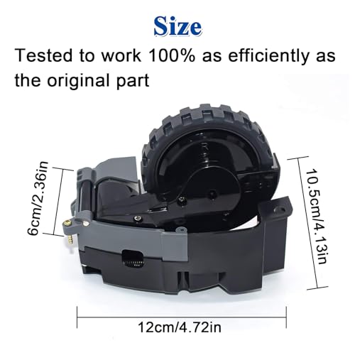 ilovelife Right Wheel Module Pair for Roomba I&E&J Series i7 i7+ i8 i8+ i6 i6+ i4 i3 i3+ Interchangeable J7 E5 E6 E7 Series Vacuum Cleaner - Image 4