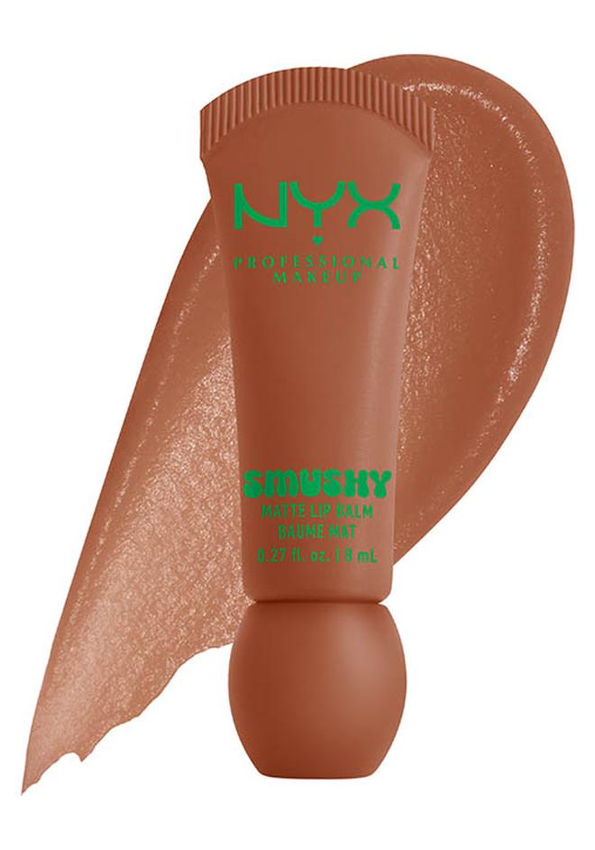 Smushy Matte Lip Balm, Soft Diffused Color, Matte FinishSoft Smile