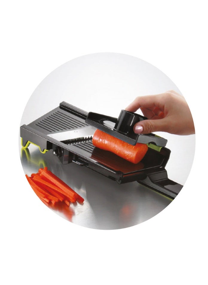 ibili Adjustable Mandolin Slicer with Handle, Professional Vegetable Cutter, Stainless Steel Blades, Multi Level Thickness Settings, Food Slicer for Carrots, Cucumbers, Potatoes, Onions, Easy Clean Kitchen Tool - Image 5