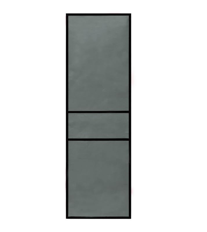 RAXON WORLD Cover for Shoe Rack Home Only for 6-Layer Portable Foldable Shoe Stand Non Woven Zipper Fabric Cover (Grey Color) - Image 4