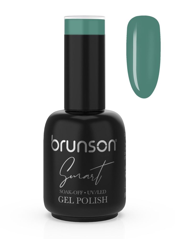 brunson Gel Nail Polish 15ml Smart Gel Nails Glossy Shine Finish Long Lasting Soak off UV LED Gel Polish for Nail Art French Manicure Pedicure Salon Quality Chip Resistant Gel Nail Extensions UV Gel