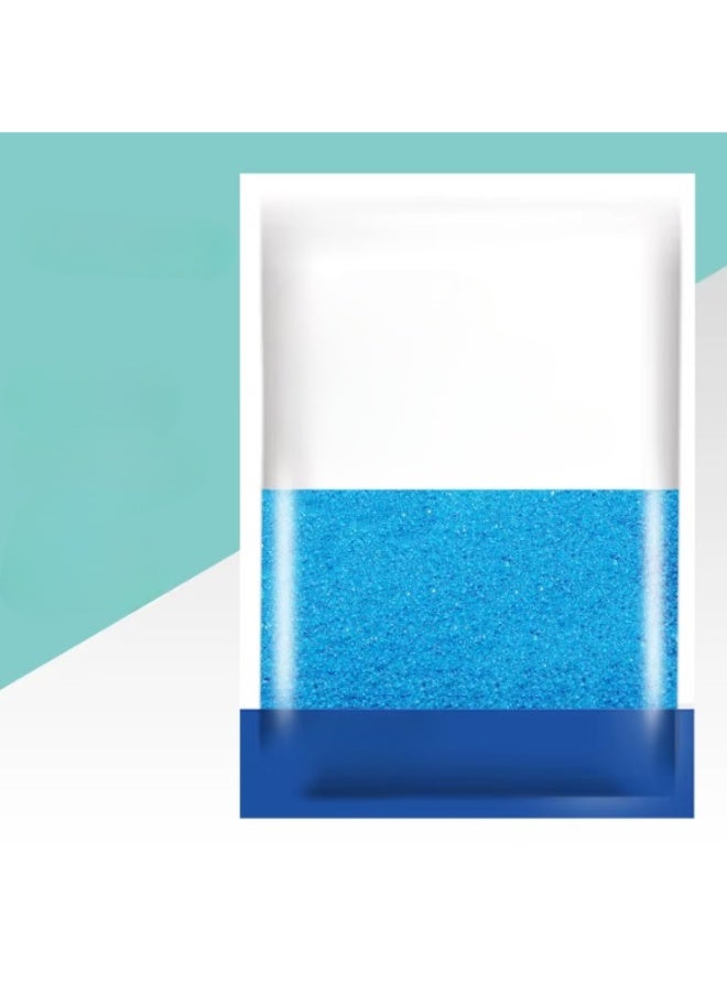 رمل أزرق عالي الجودة لأحواض السمك الطبيعية، 2.5 كجم، مناسب للمياه العذبة - Image 1