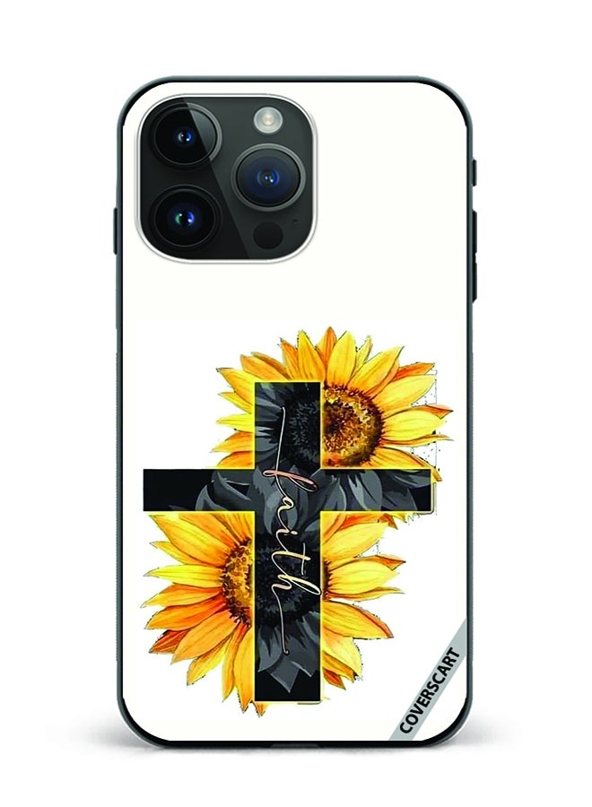 COVERSCART Protective Case Cover For Apple iPhone 15 Pro Faith Design Multicolour - Image 1