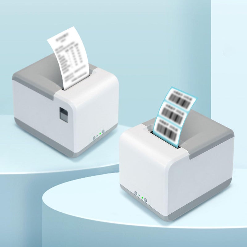 Flexman Bluetooth Thermal Label Printer For 1D 2D Barcode Receipt USB Home Office Business - Image 2