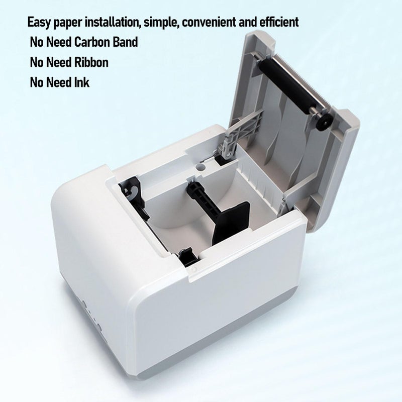 Flexman Bluetooth Thermal Label Printer For 1D 2D Barcode Receipt USB Home Office Business - Image 4