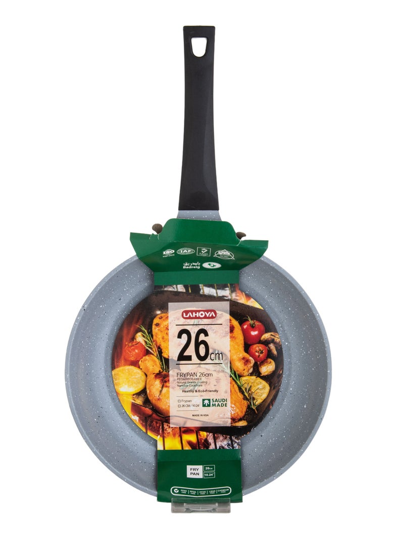 LAHOYA Lahoya Granite Fry Pan 26 cm Beige Color  - Image 4