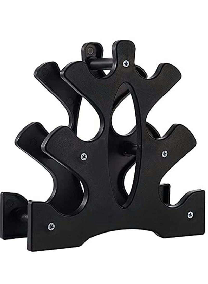Captaintech Dumbbell Rack Stand, 3 Tier Dumbbells Weights Handle Hand Weight Tower, Holds 30 Pounds(Without Dumbbells) - Image 5