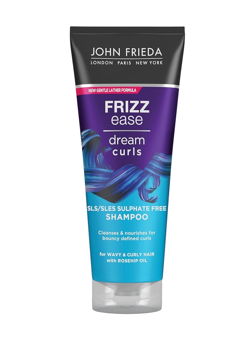جون فريدا شامبو مضاد للتجعد للشعر المموج والمجعد بشكل طبيعي 250 مل - Image 1