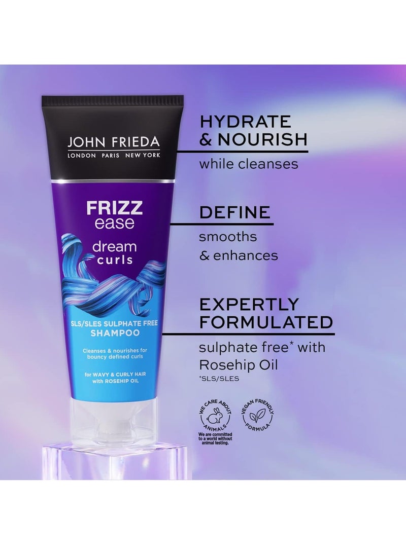جون فريدا شامبو مضاد للتجعد للشعر المموج والمجعد بشكل طبيعي 250 مل - Image 2