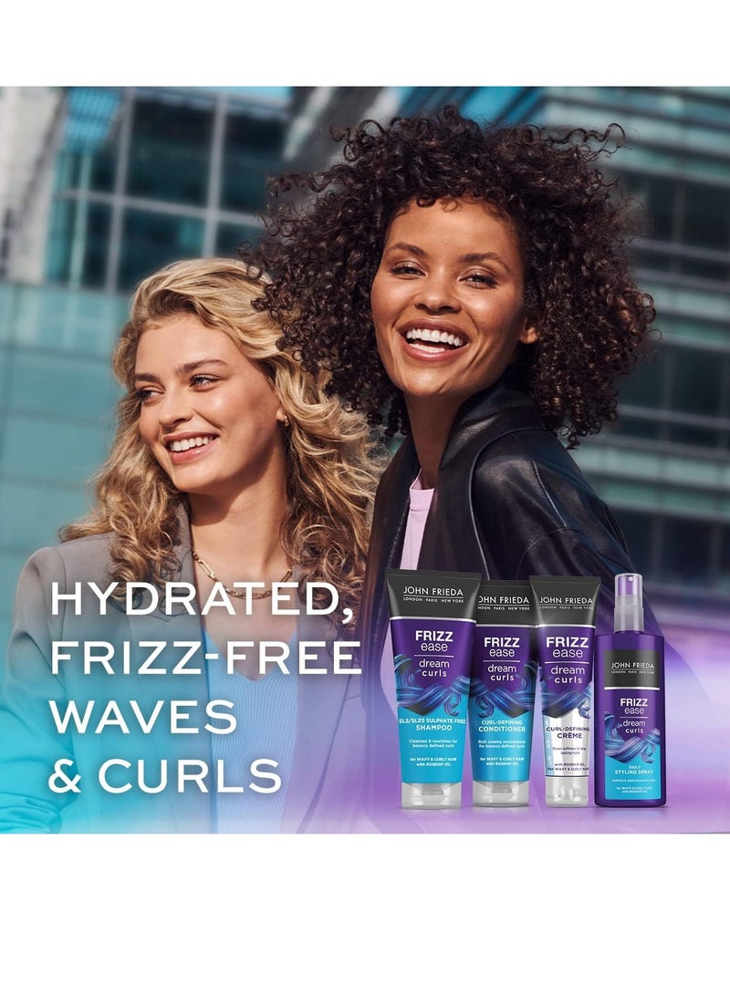 جون فريدا شامبو مضاد للتجعد للشعر المموج والمجعد بشكل طبيعي 250 مل - Image 3