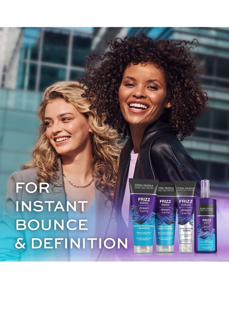 جون فريدا شامبو مضاد للتجعد للشعر المموج والمجعد بشكل طبيعي 250 مل - Image 4