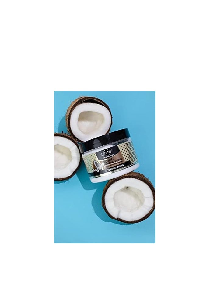 SOFNFREE Sofn’free Coconut & Jamaican Black Castor Oil Curling Cream for Natural Hair - Volumizer & Hair Moisturizer for Coily & Curly Hair - 11 Fl Oz (Pack of 3)  - Image 3