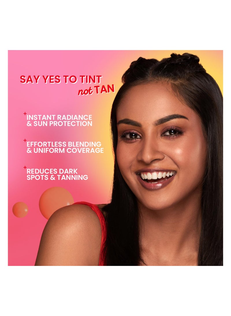 Dot & Key Strawberry Dew Tinted Sunscreen SPF 50+ Pa++++ - 07 Caramel | Protection Against UA/UB | Broad Spectrum, Water & Sweat resistant | For All Skin Types | 50ml - Image 5