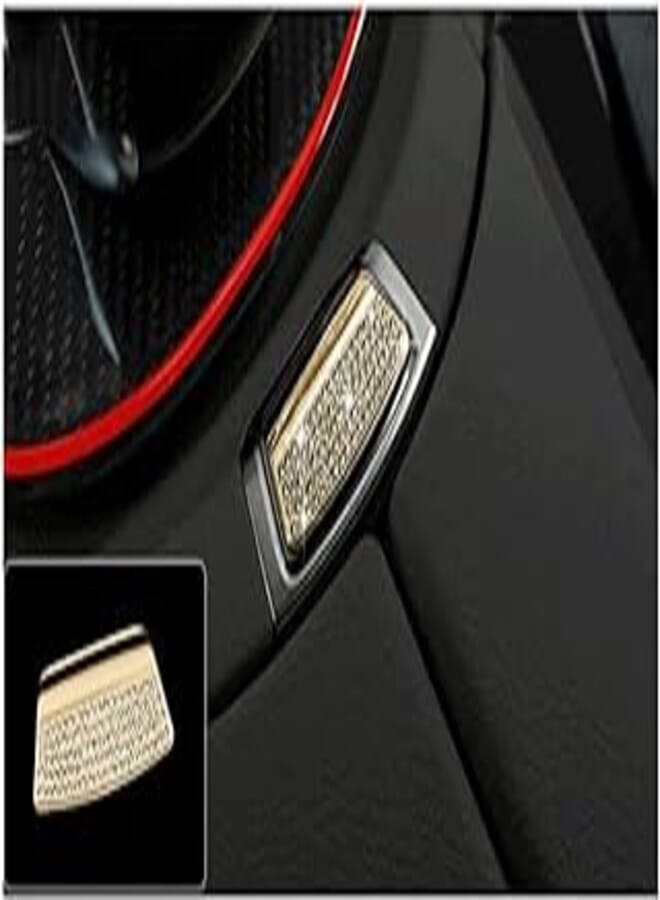 Center Consult Button Opening Accessory For Mercedes E-Class 2016 to 2019 - Gold