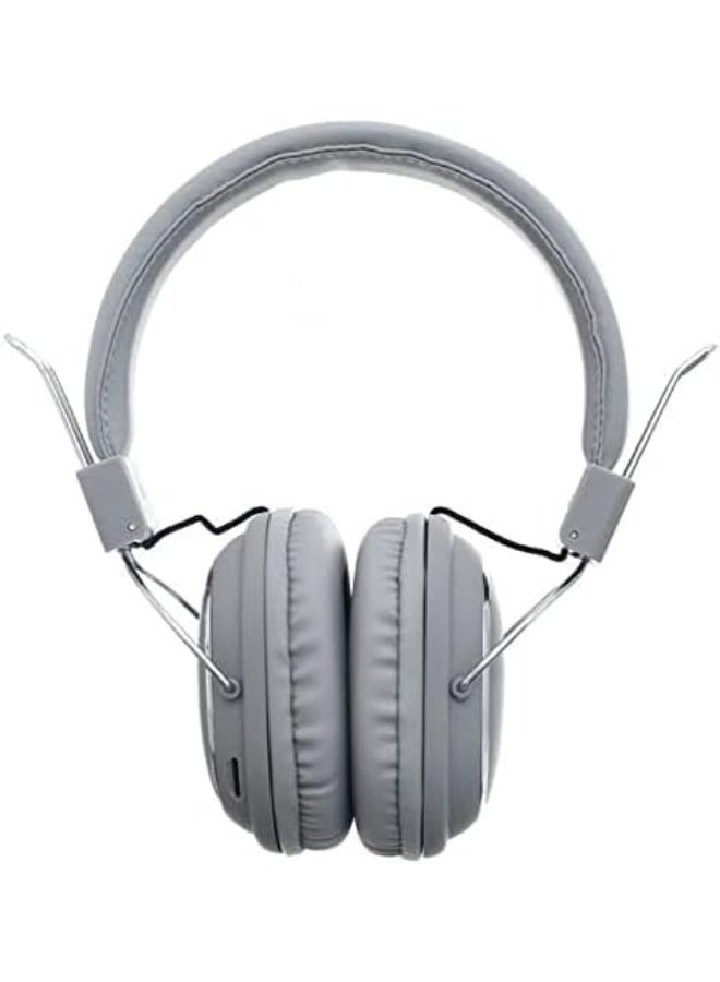 SODO SD-1004 Wireless Bluetooth Headphones, 40mm Stereo Sound, Supports TF External Memory Card, Up to 8 Hours Playtime, Comfortable Design with Soft Adjustable Ear Cushions, Silver Color - Image 3
