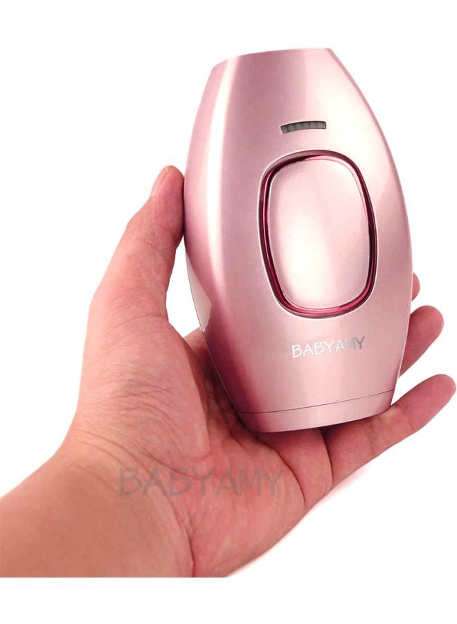 Mini Handheld Laser Hair Remover Pink - Image 4