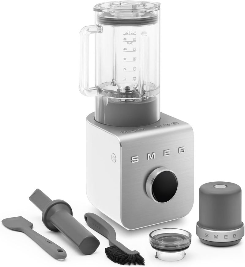Smeg BLC02WHMUK High Performance Blender with 1.5L Jug, 1400W, White Matte 1.5 L 1400 W BLC02WHMUK White Matte - Image 3