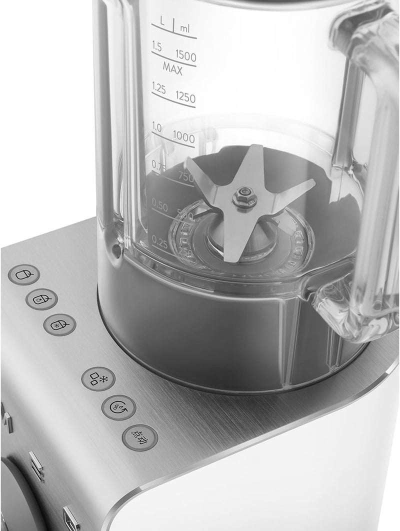 Smeg BLC02WHMUK High Performance Blender with 1.5L Jug, 1400W, White Matte 1.5 L 1400 W BLC02WHMUK White Matte - Image 5