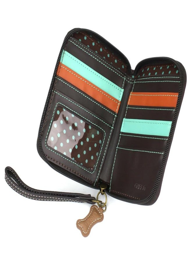 CHALA Zip Around Wallet - French Bulldog - Image 4
