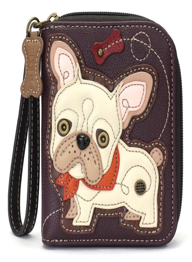 CHALA Zip Around Wallet - French Bulldog - Image 1