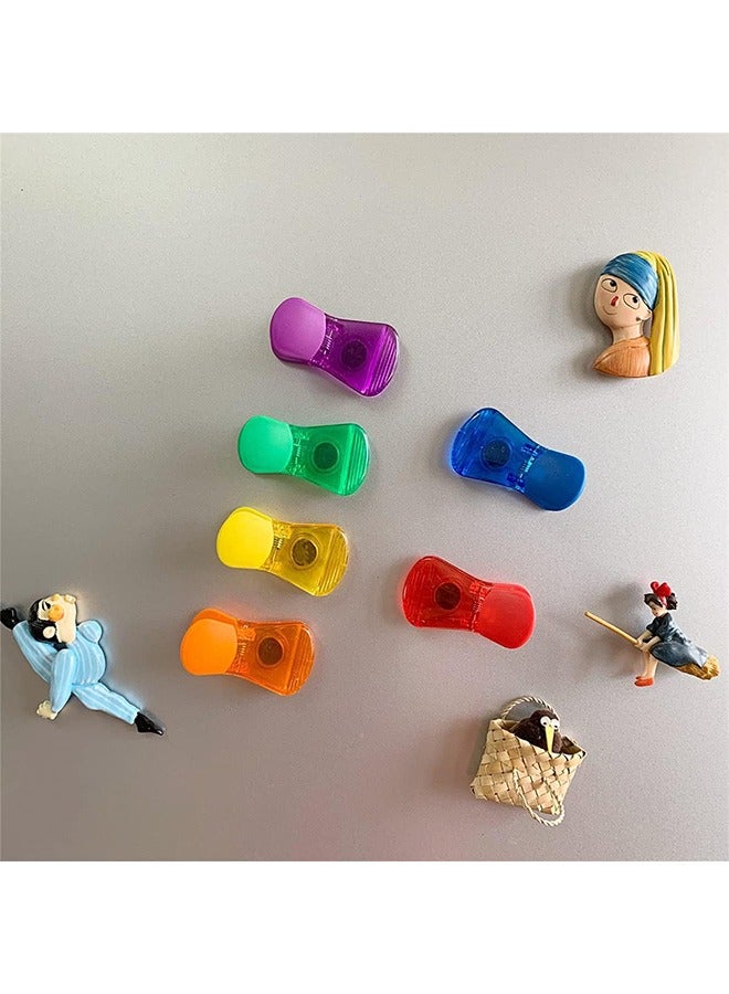 Magnetic Multipurpose Bag Clips Classic Wide Bag Clips Food sealing clip ​Plastic Heavy Seal Grip (6 pcs)  - Image 4