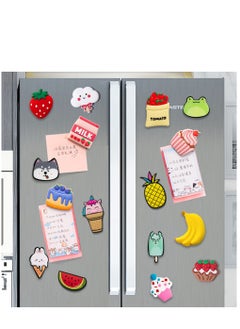 12pcs Cartoon Food Refrigerator Magnets for Kids - Strong Soft Rubber Educational Magnetic Stickers for Kitchen & Office Whiteboards - pzsku/Z8C460054234924128097Z/45/_/1722509470/c8220608-e4ee-4122-96fc-a924b225c9e9