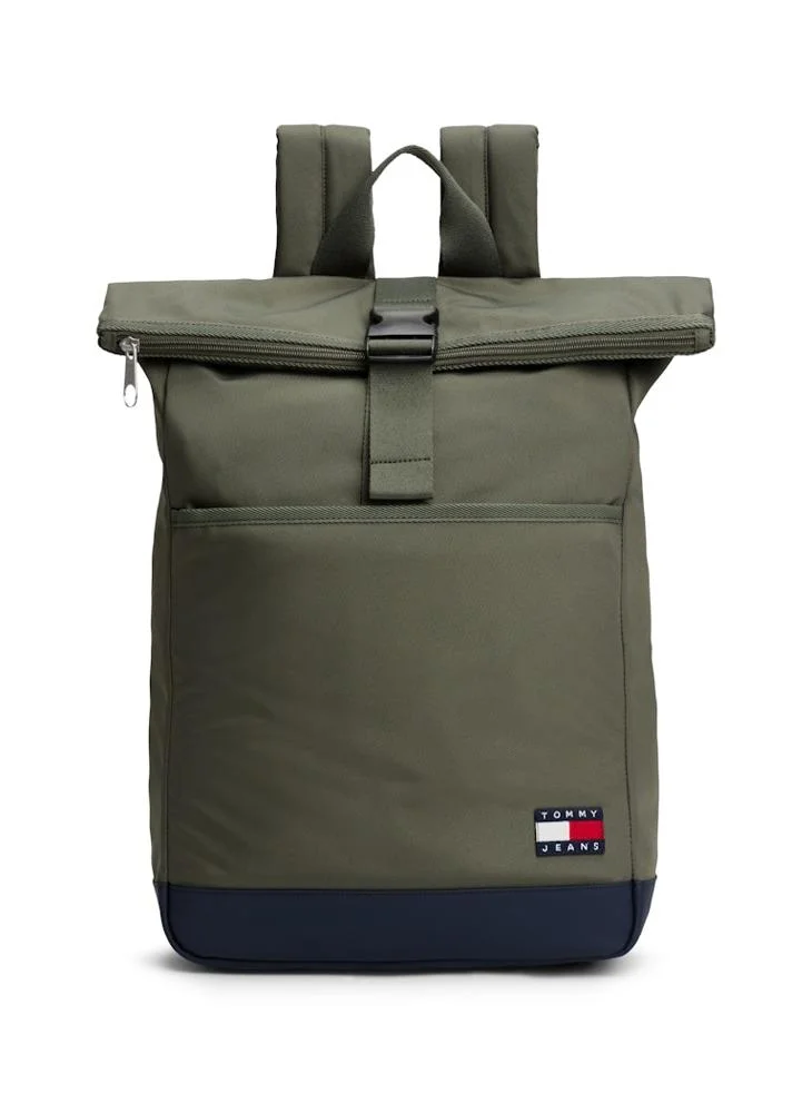 TOMMY JEANS Logo Roll Top Backpack