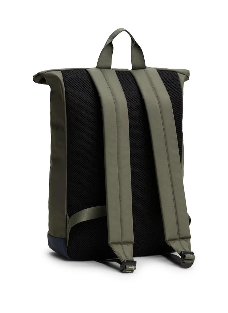 TOMMY JEANS Logo Roll Top Backpack