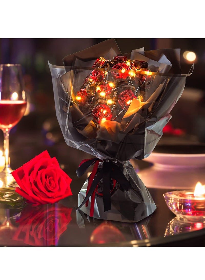 XiuWoo Flower Bouquet Building Block Kits Artificial Flowers Botanical Collection Mini Toys for DIY Gift Rose Decoration - Image 5