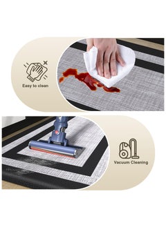ZERIFAM Kitchen Floor Mat, 2PCS Kitchen Rugs, Cushioned Anti Fatigue Kitchen Mats for Floor, Waterproof Non-Skid Kitchen Rug Set, Ergonomic Comfort Standing Mat for Kitchen, Floor, Office, Sink, Laundry  - Image 5