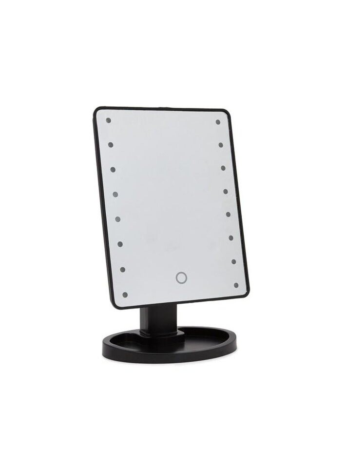 PROMASS Makeup Mirror With Built In LED Lights Black  - Image 1