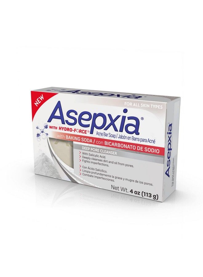 Asepxia Deep Cleansing Acne Treatment Bar Soap With Baking Soda And 2% Salicylic Acid 4 Ounce - Image 4