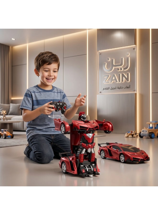 زين سيارة "زين" الروبوتية المتحولة بالريموت كنترول - Image 3